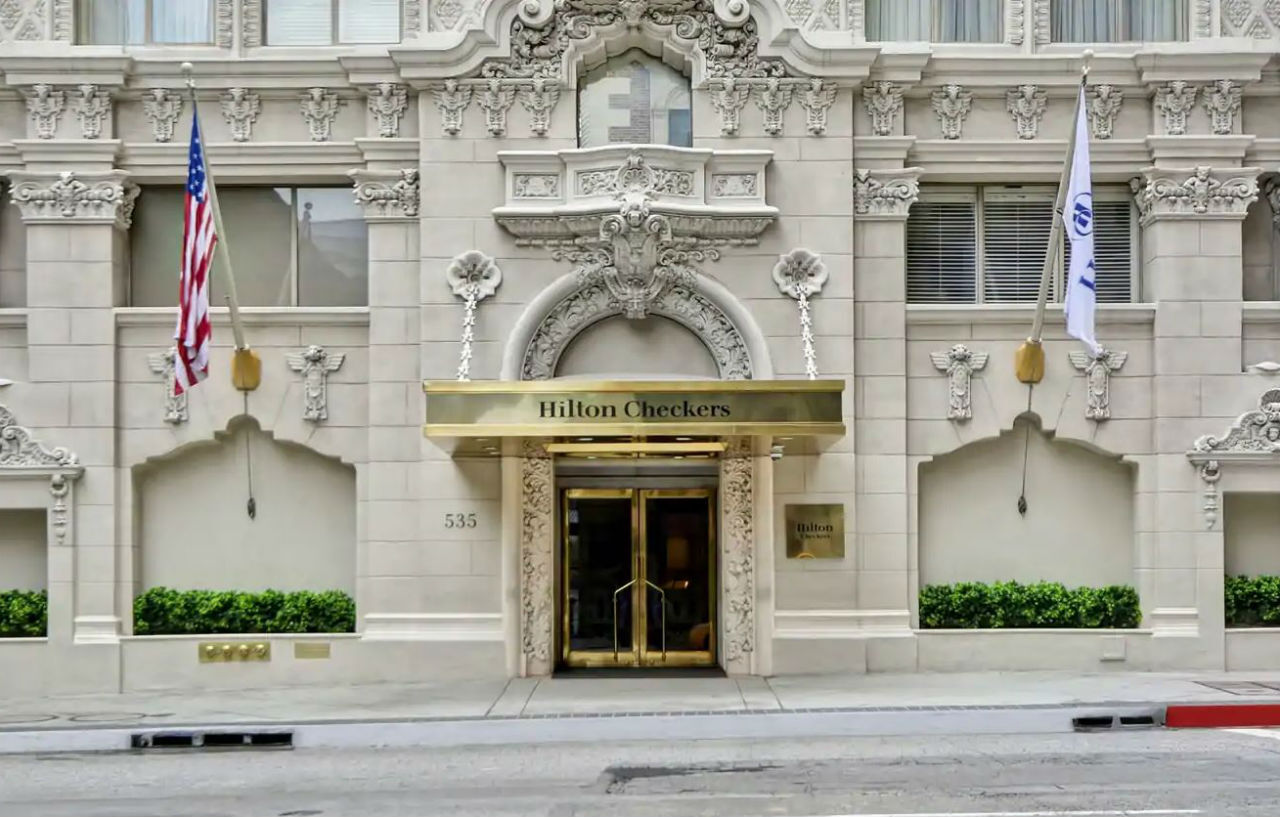 ฮิลตั้น เช็คเกอร์ลอสเองเจิลเลสโฮเต็ล Hotel ลอสแอนเจลิส ภายนอก รูปภาพ